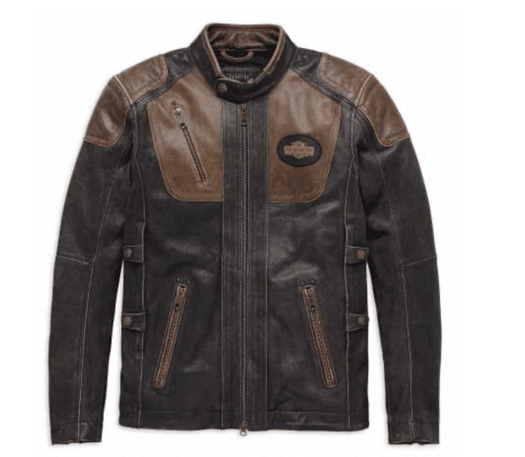 Ropa Ropa para hombre Chaquetas y abrigos Harley-Davidson Triple Vent System Trostel Chaqueta de cuero 