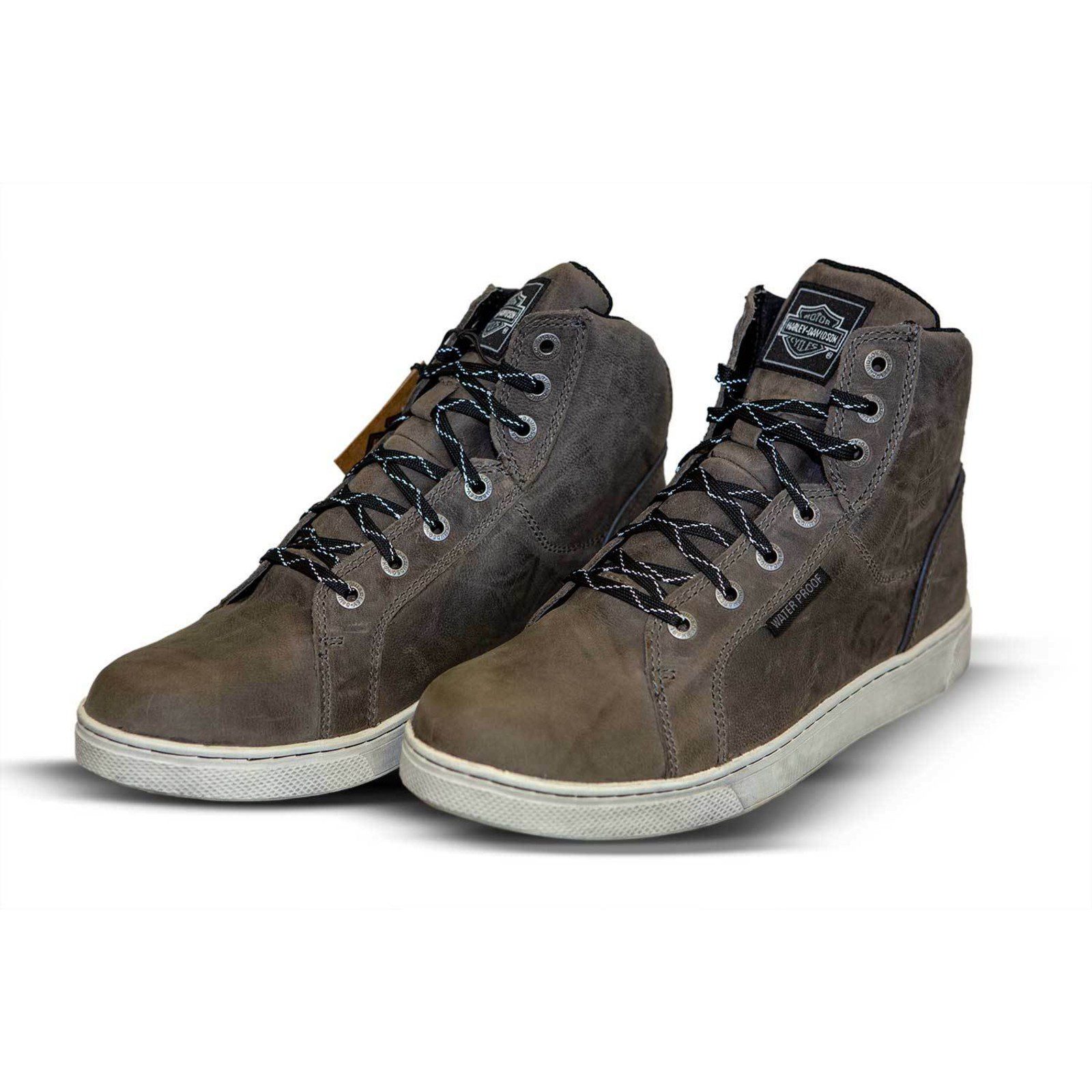 harley davidson herren schuhe boots midland grey waterproof ce d97063 273549907516 2831