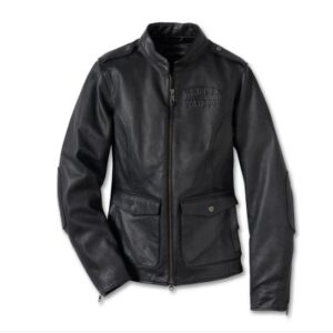 Chaqueta Flex Layering System Captains Leather Jacket para mujer