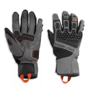 h98183 21VM Men's Technical Gloves from Harley Davidson®. Mens Grit Adventure.