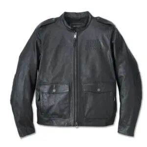 Layering System Captains Leather Jacket for Men